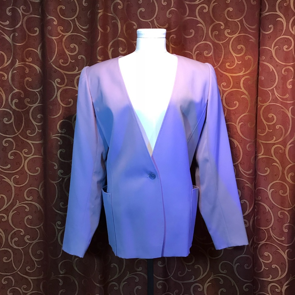Emanuel Ungaro Purple Blazer